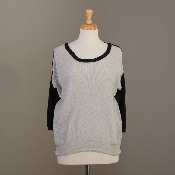 Wilfred Sweaters - [Wilfred] silk + cashmere color block sweater